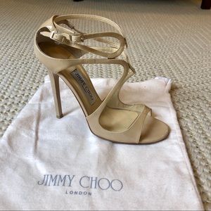 Jimmy Choo Lance Patent Leather - Nude